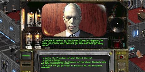 fallout president richardson|who were the enclave.